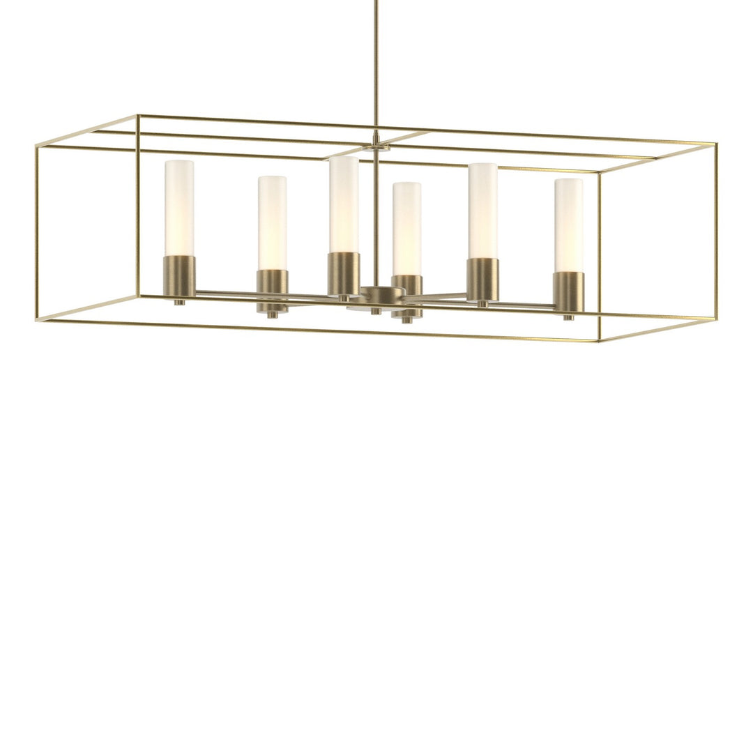 Hubbardton Forge Canada - 138940-SKT-MULT-84-86-GG0392 - Six Light Pendant - Portico - Soft Gold