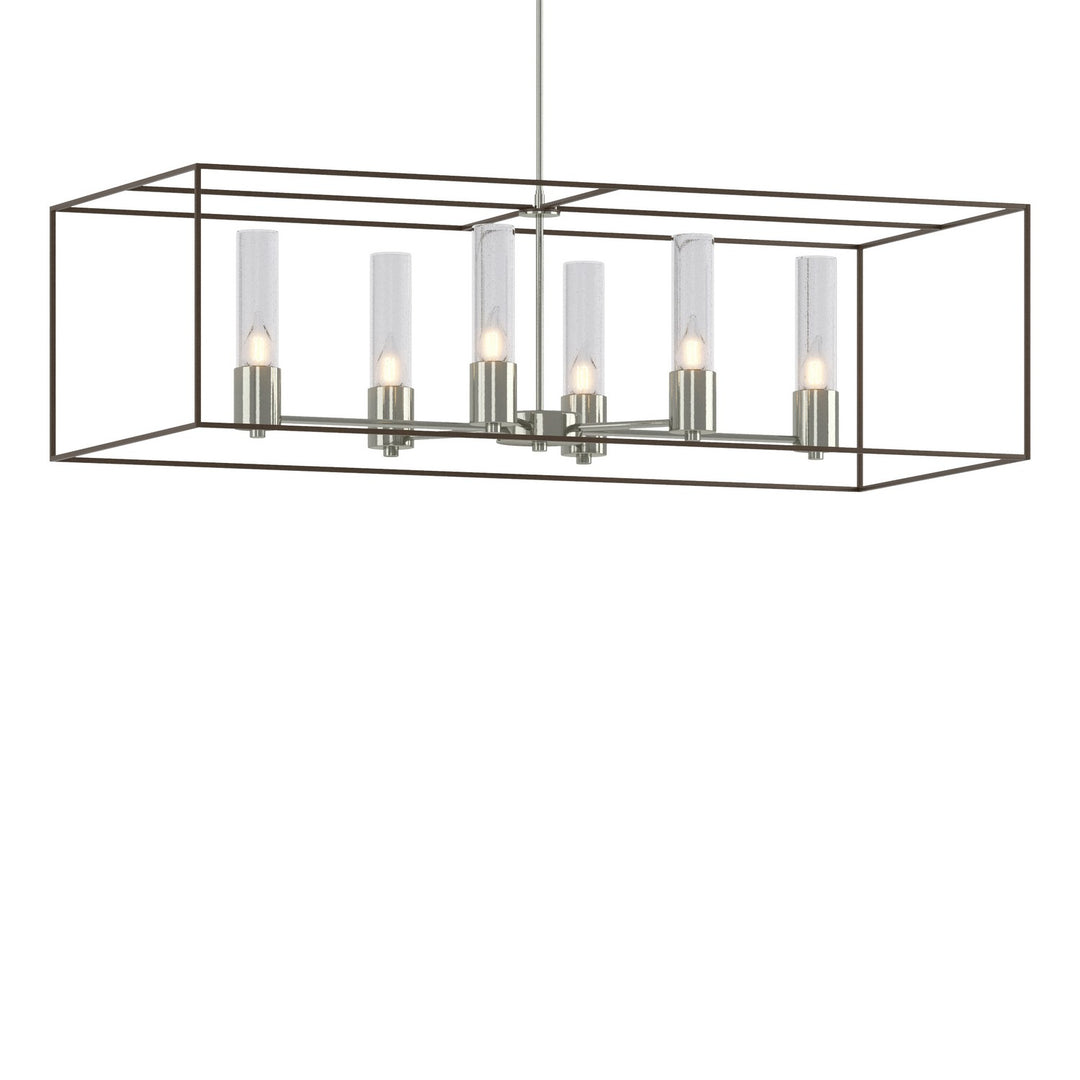 Hubbardton Forge Canada - 138940-SKT-MULT-85-05-II0392 - Six Light Pendant - Portico - Sterling