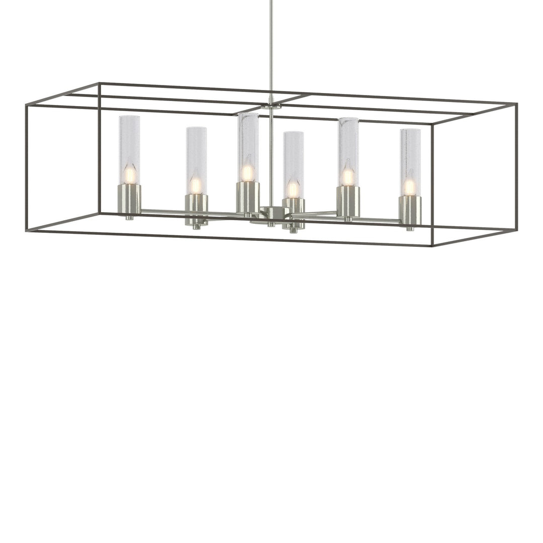 Hubbardton Forge Canada - 138940-SKT-MULT-85-07-II0392 - Six Light Pendant - Portico - Sterling
