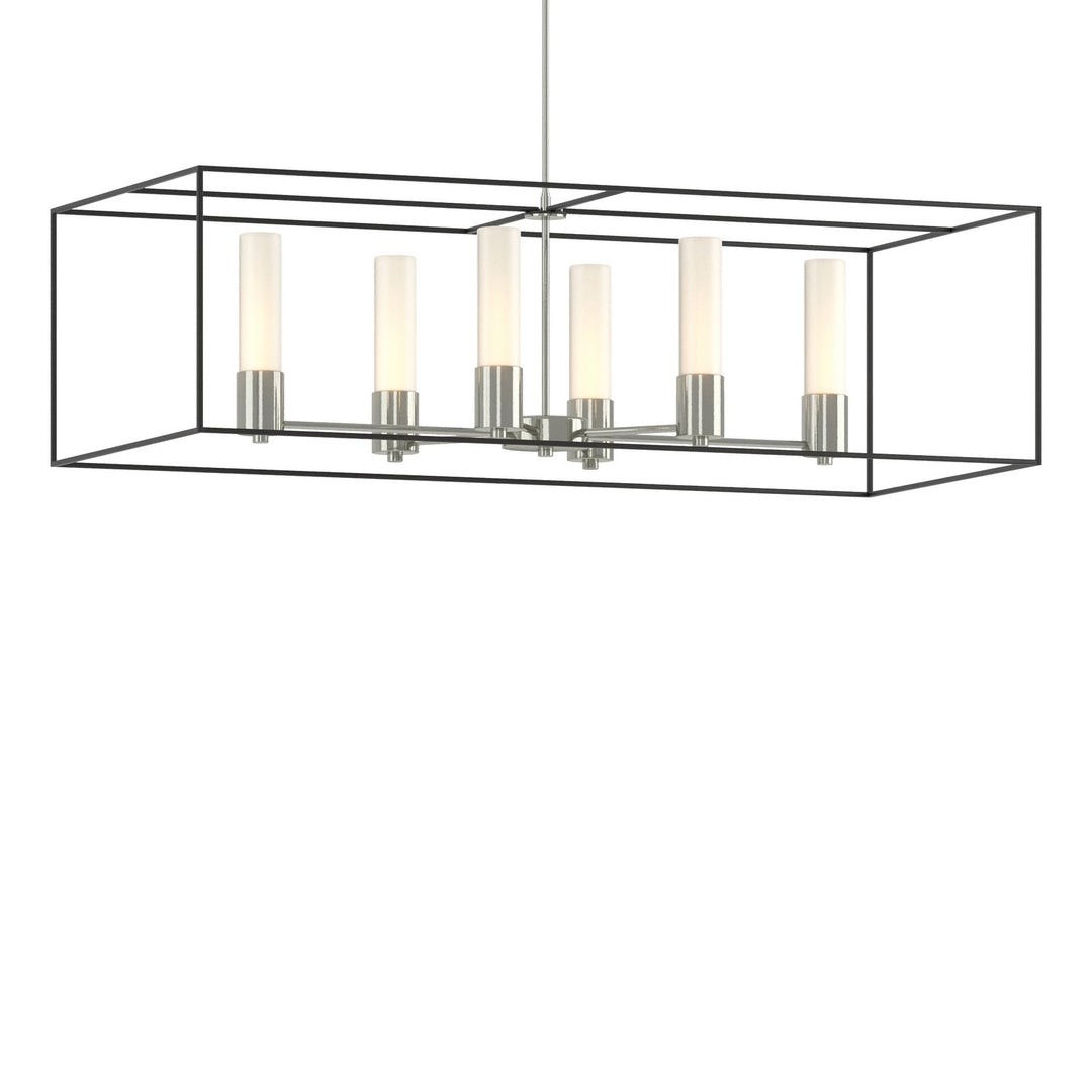 Hubbardton Forge Canada - 138940-SKT-MULT-85-10-GG0392 - Six Light Pendant - Portico - Sterling