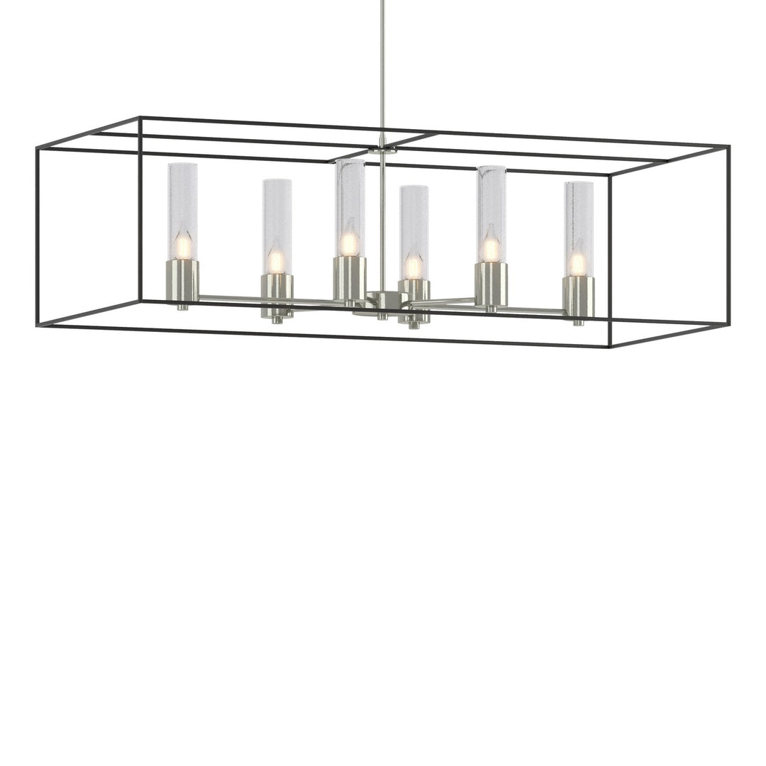 Hubbardton Forge Canada - 138940-SKT-MULT-85-10-II0392 - Six Light Pendant - Portico - Sterling