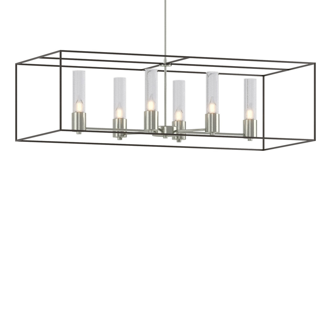 Hubbardton Forge Canada - 138940-SKT-MULT-85-14-II0392 - Six Light Pendant - Portico - Sterling