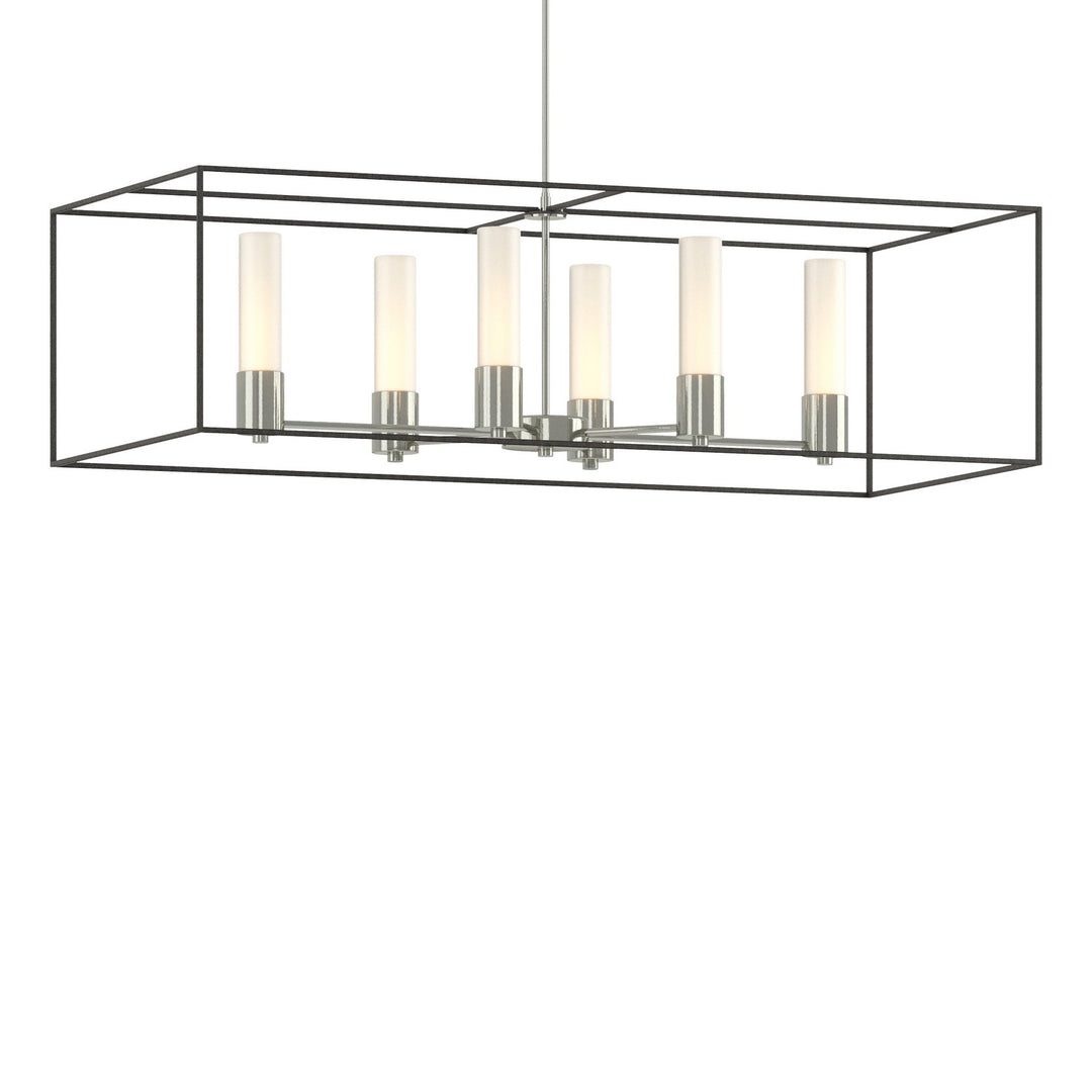 Hubbardton Forge Canada - 138940-SKT-MULT-85-20-GG0392 - Six Light Pendant - Portico - Sterling