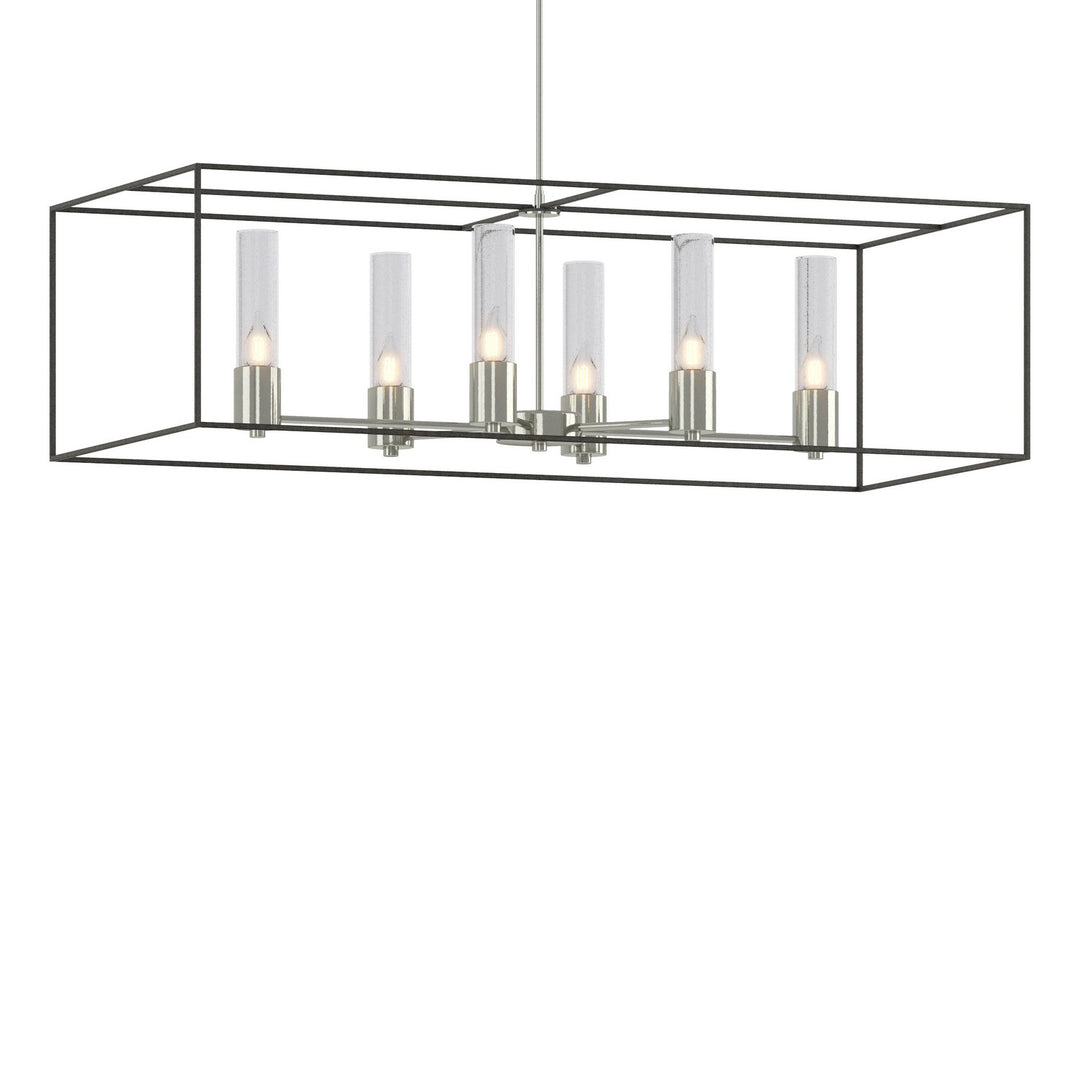 Hubbardton Forge Canada - 138940-SKT-MULT-85-20-II0392 - Six Light Pendant - Portico - Sterling