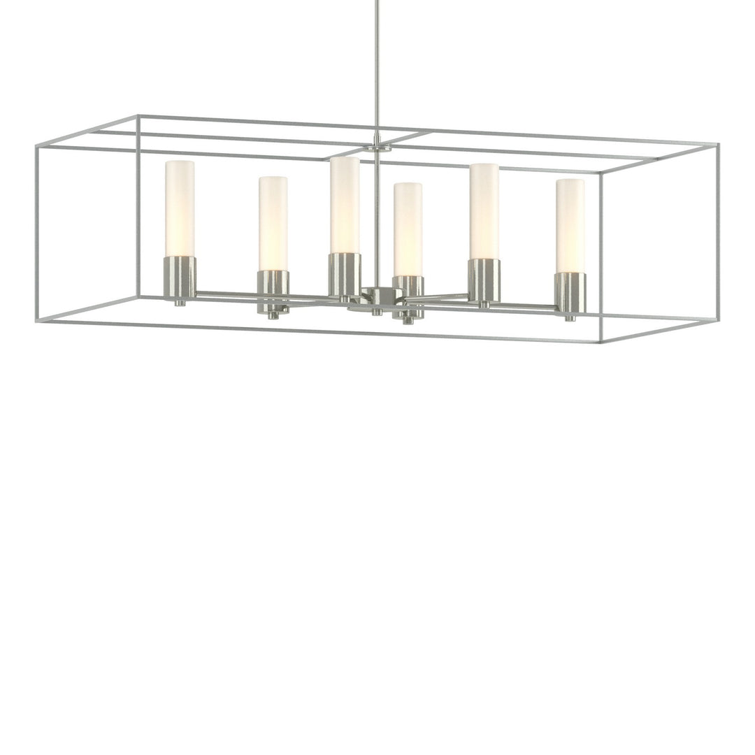 Hubbardton Forge Canada - 138940-SKT-MULT-85-82-GG0392 - Six Light Pendant - Portico - Sterling