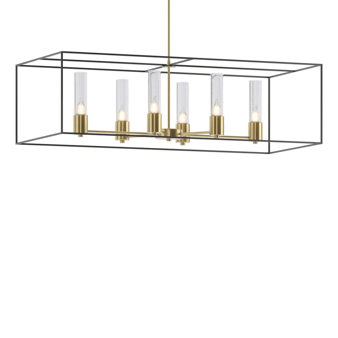 Hubbardton Forge Canada - 138940-SKT-MULT-86-10-II0392 - Six Light Pendant - Portico - Modern Brass