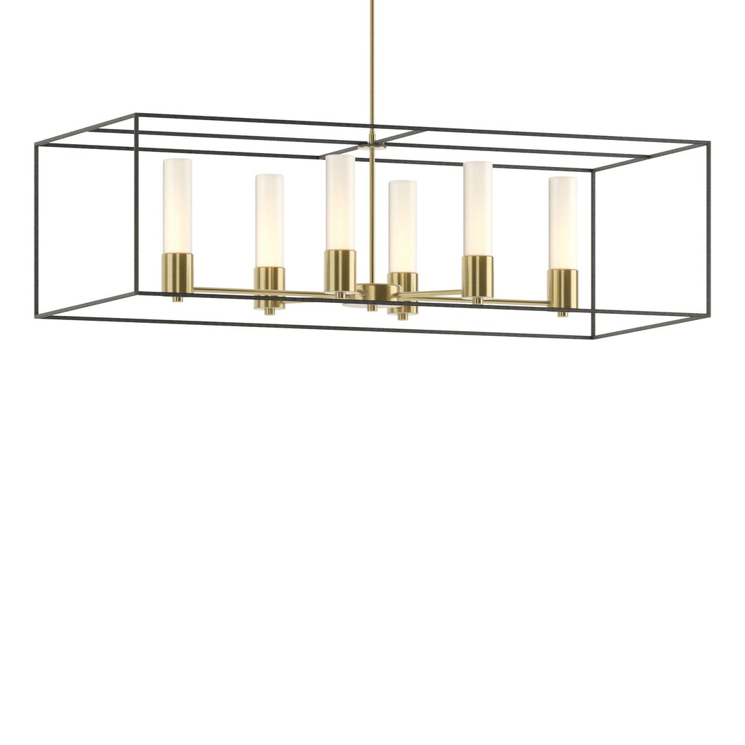 Hubbardton Forge Canada - 138940-SKT-MULT-86-20-GG0392 - Six Light Pendant - Portico - Modern Brass