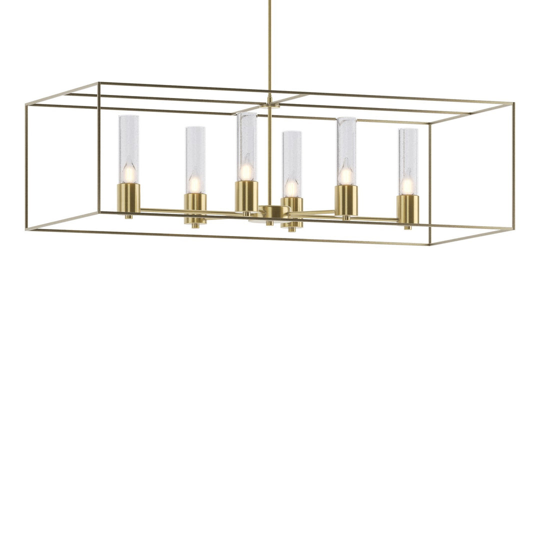 Hubbardton Forge Canada - 138940-SKT-MULT-86-84-II0392 - Six Light Pendant - Portico - Modern Brass