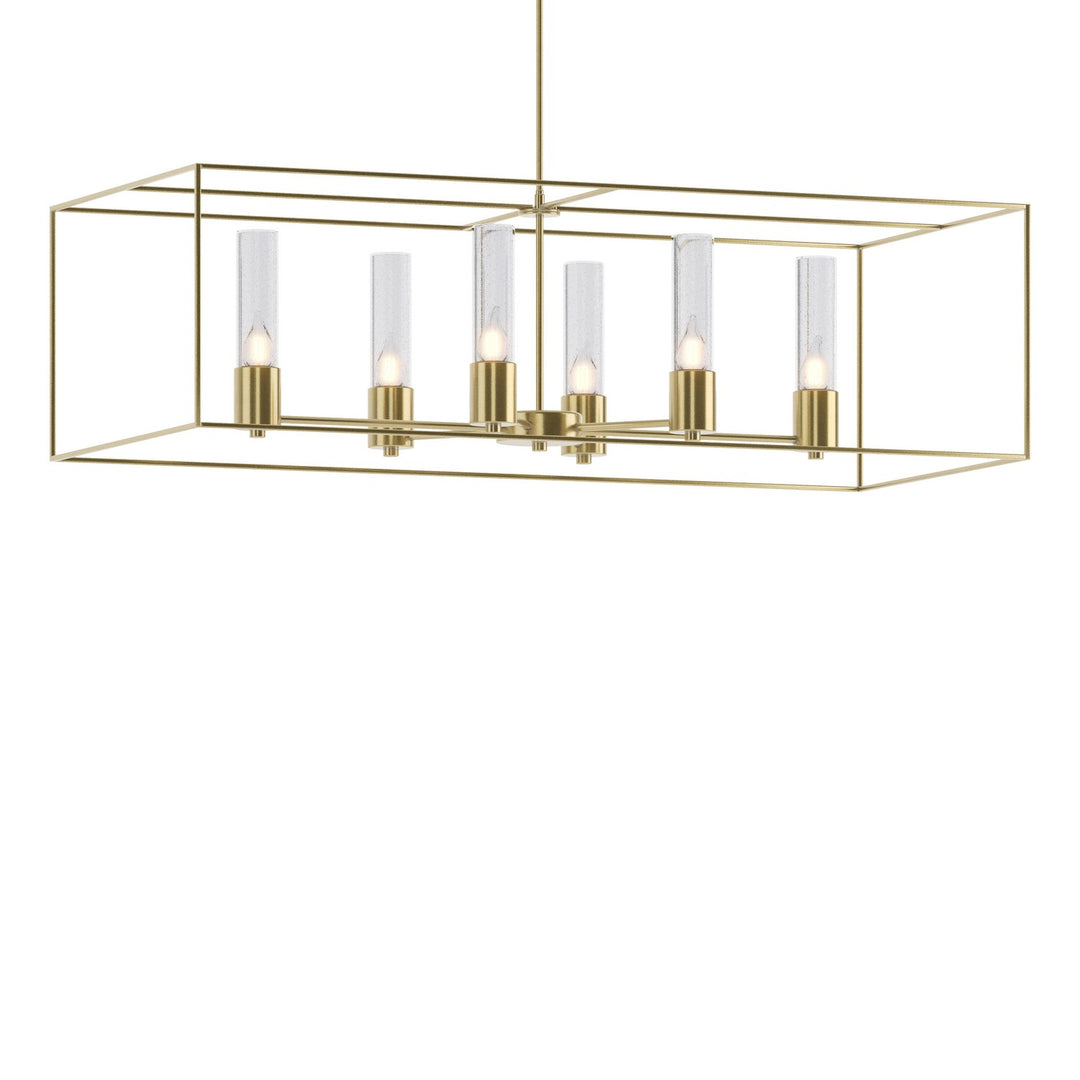 Hubbardton Forge Canada - 138940-SKT-MULT-86-86-II0392 - Six Light Pendant - Portico - Modern Brass