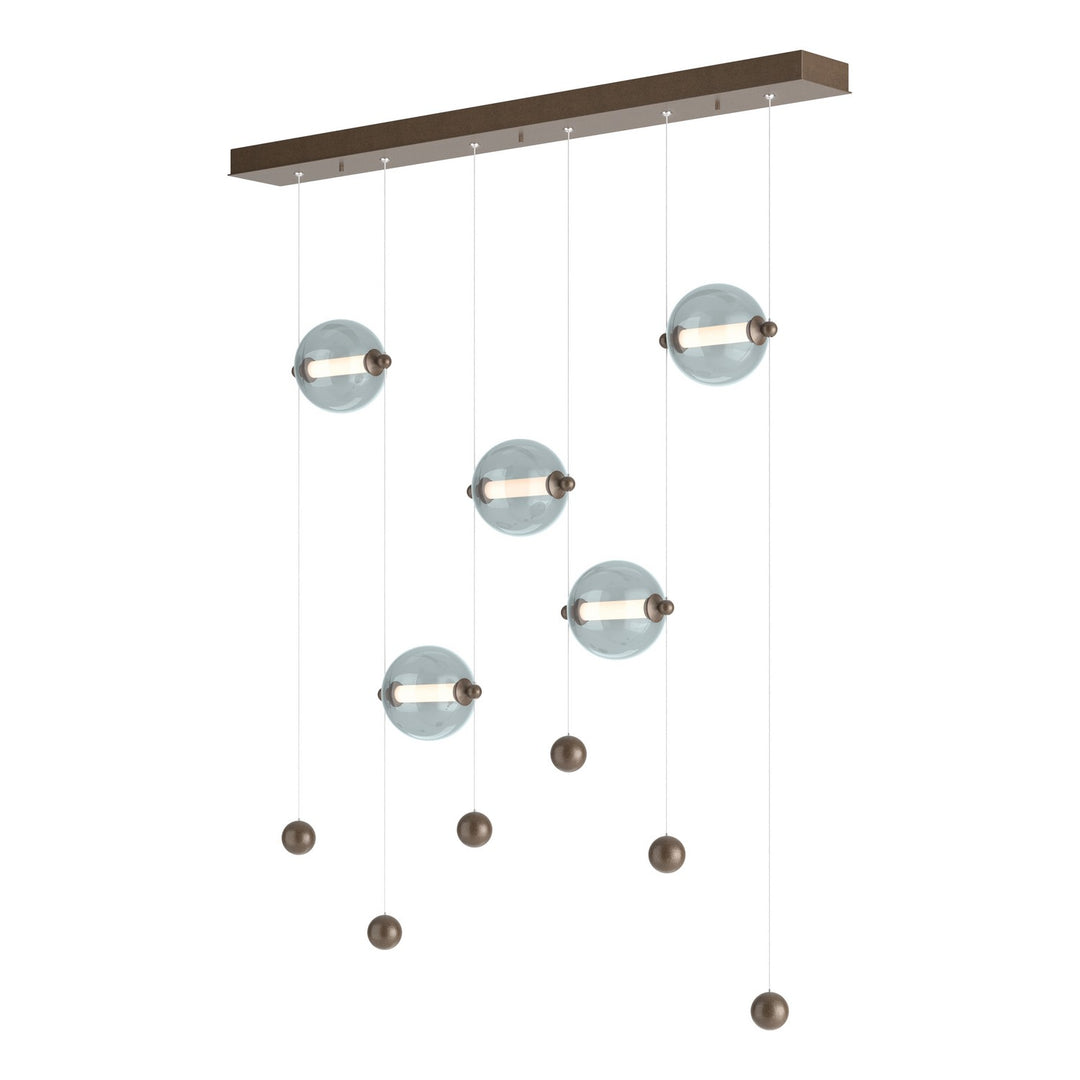 Hubbardton Forge Canada - 139050-LED-STND-05-YL0668 - LED Pendant - Abacus - Bronze