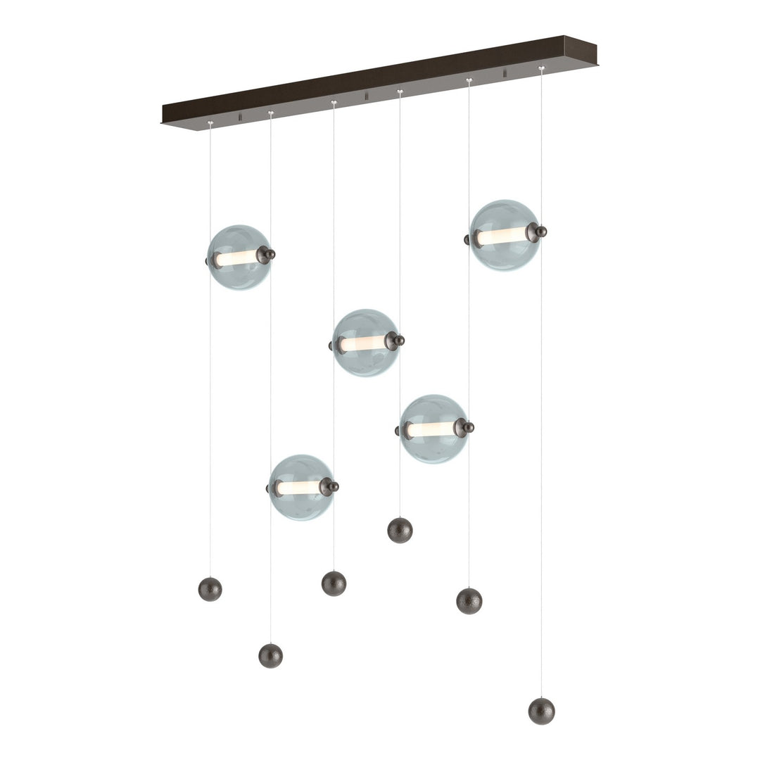 Hubbardton Forge Canada - 139050-LED-STND-14-YL0668 - LED Pendant - Abacus - Oil Rubbed Bronze