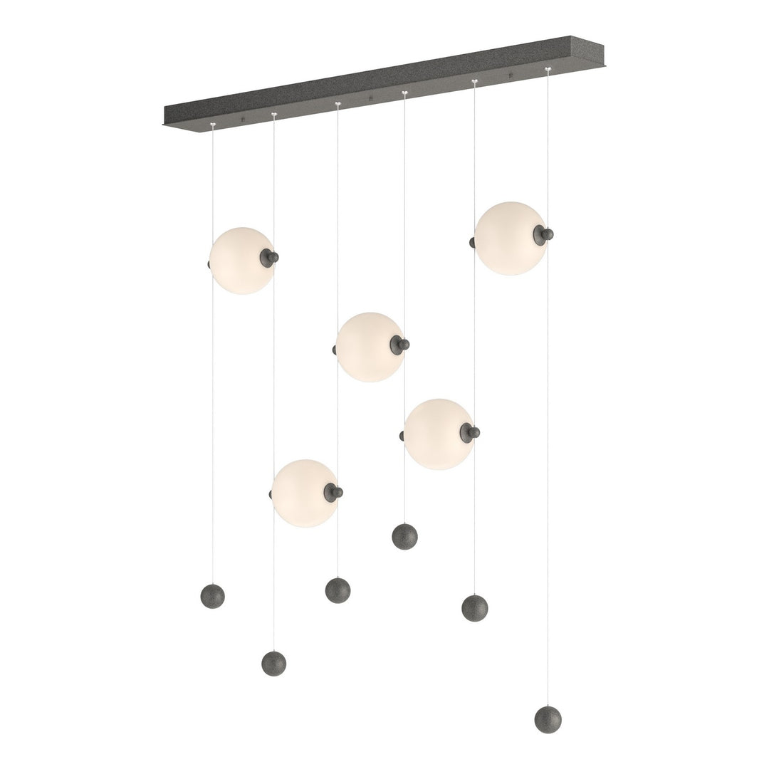 Hubbardton Forge Canada - 139050-LED-STND-20-GG0668 - LED Pendant - Abacus - Natural Iron