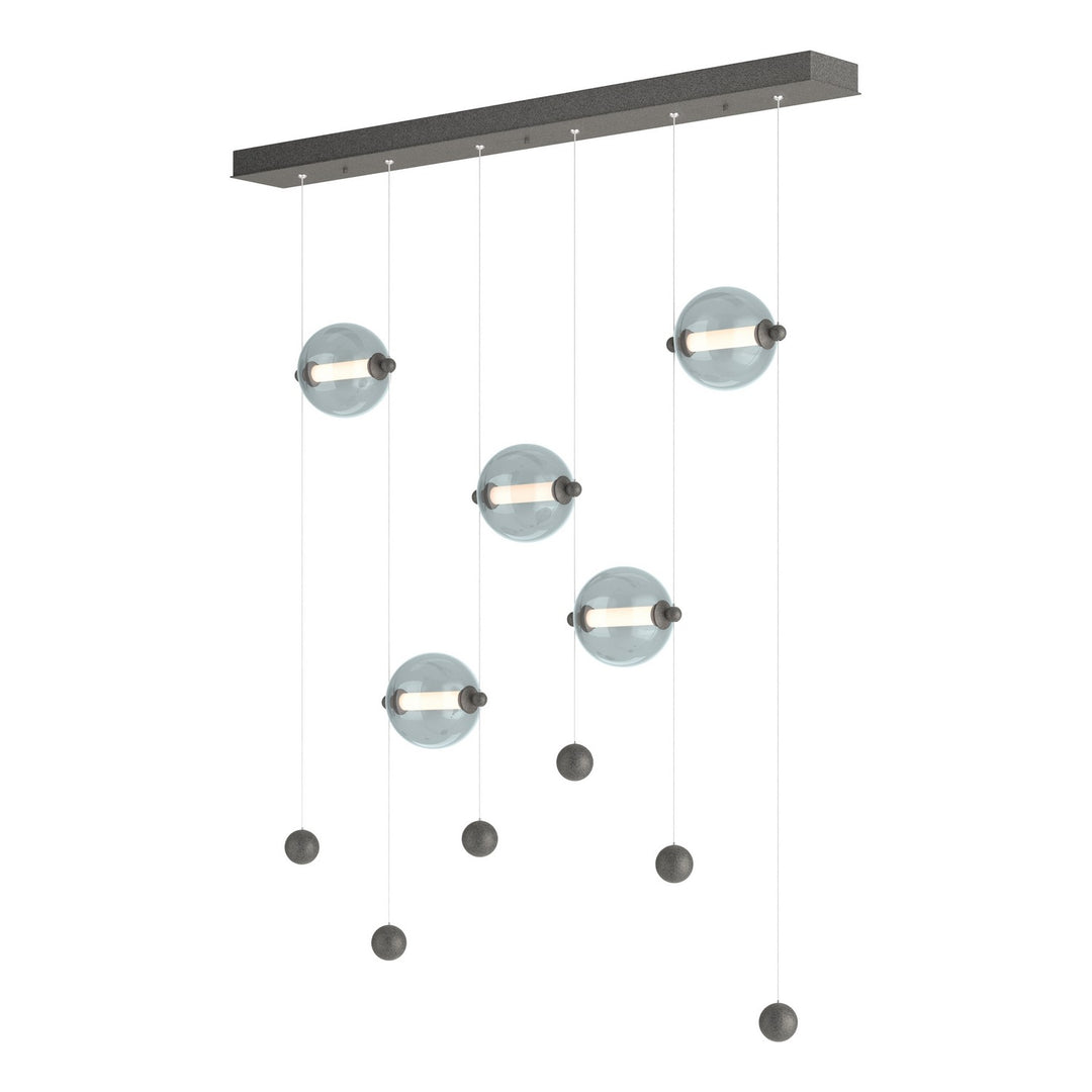 Hubbardton Forge Canada - 139050-LED-STND-20-YL0668 - LED Pendant - Abacus - Natural Iron