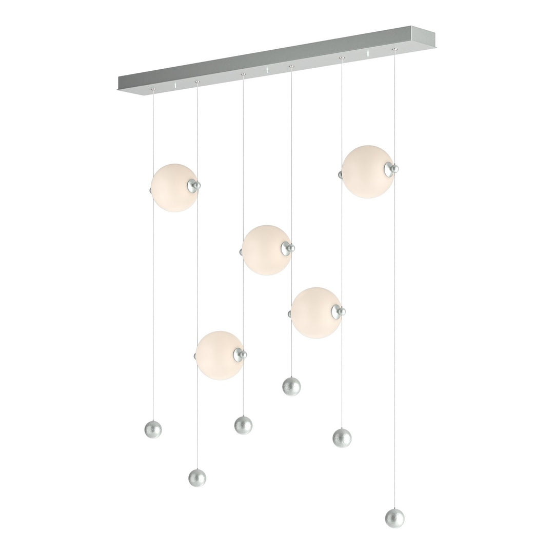 Hubbardton Forge Canada - 139050-LED-STND-82-GG0668 - LED Pendant - Abacus - Vintage Platinum
