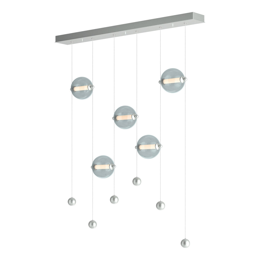 Hubbardton Forge Canada - 139050-LED-STND-82-YL0668 - LED Pendant - Abacus - Vintage Platinum