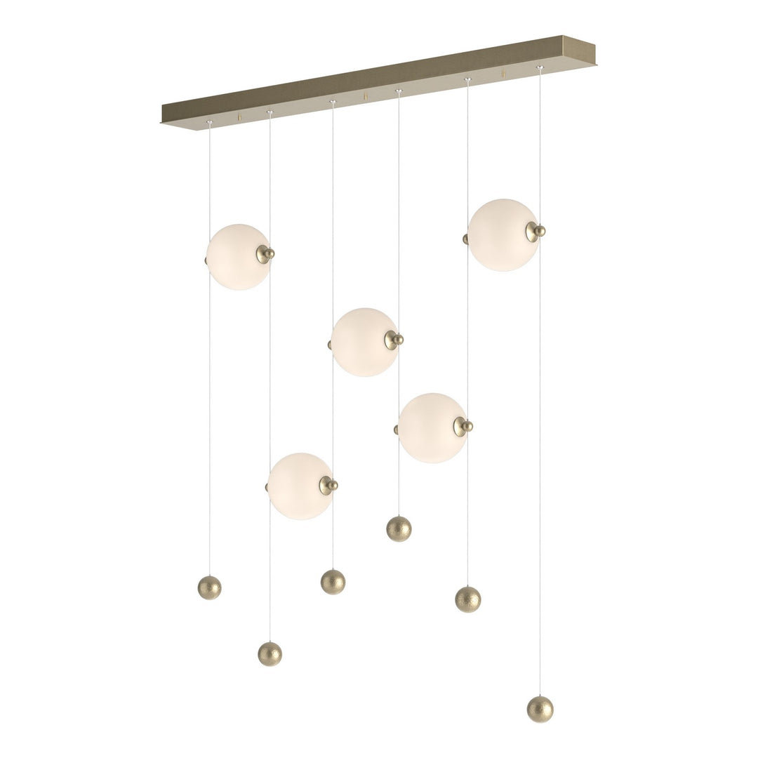 Hubbardton Forge Canada - 139050-LED-STND-84-GG0668 - LED Pendant - Abacus - Soft Gold