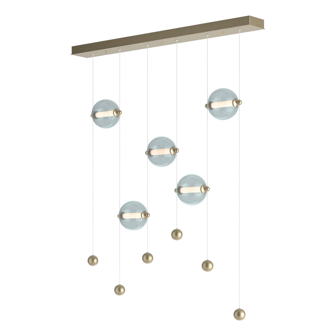 Hubbardton Forge Canada - 139050-LED-STND-84-YL0668 - LED Pendant - Abacus - Soft Gold