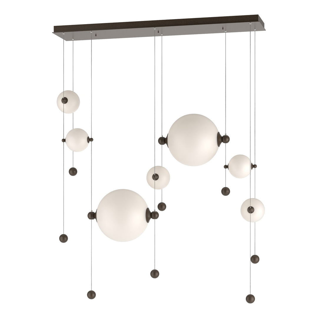 Hubbardton Forge Canada - 139054-LED-STND-05-GG0694 - LED Pendant - Abacus - Bronze