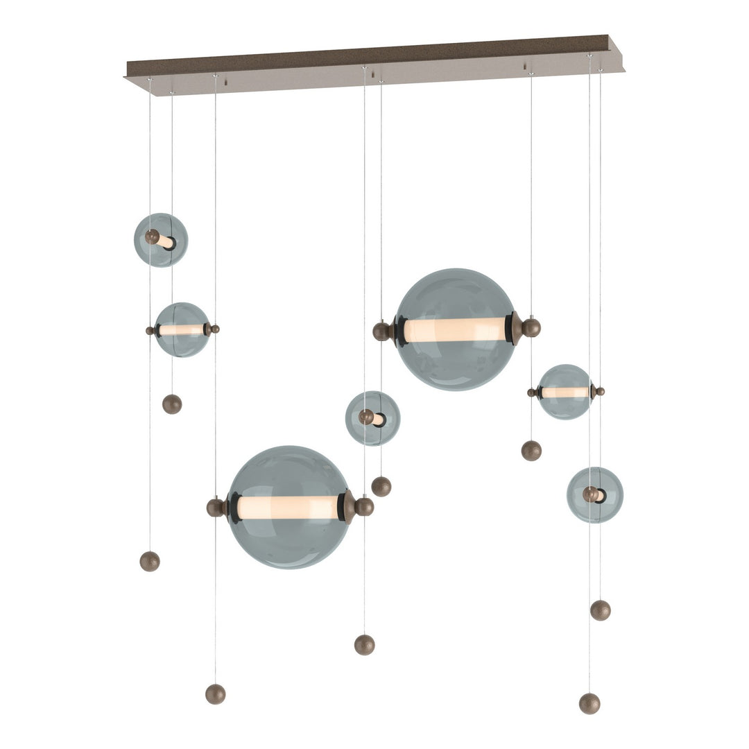 Hubbardton Forge Canada - 139054-LED-STND-05-YL0694 - LED Pendant - Abacus - Bronze