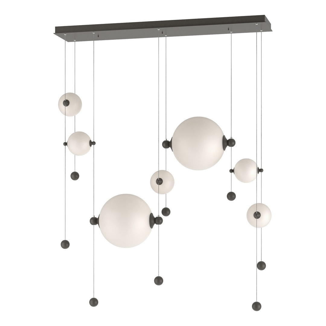Hubbardton Forge Canada - 139054-LED-STND-07-GG0694 - LED Pendant - Abacus - Dark Smoke