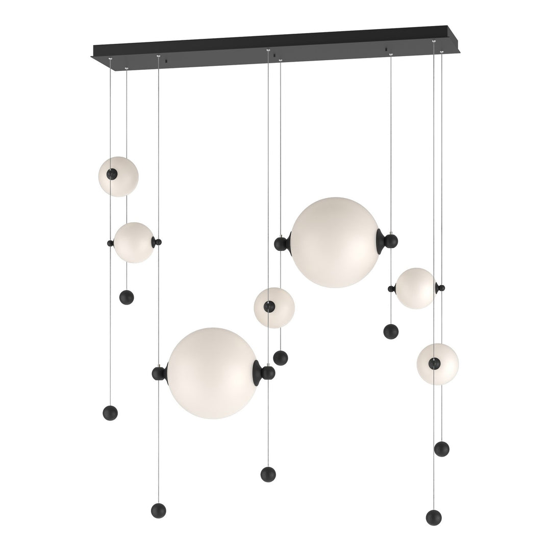 Hubbardton Forge Canada - 139054-LED-STND-10-GG0694 - LED Pendant - Abacus - Black