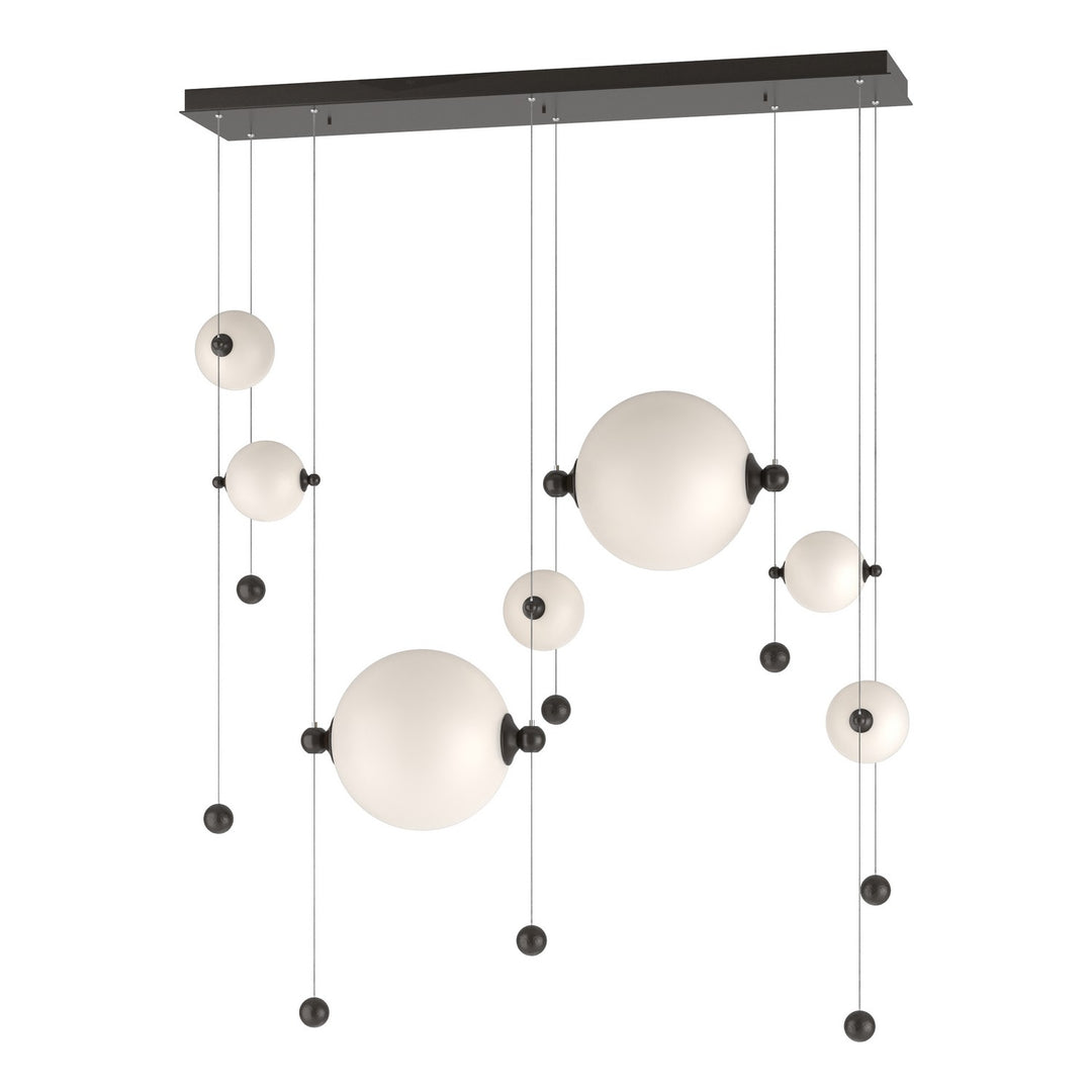 Hubbardton Forge Canada - 139054-LED-STND-14-GG0694 - LED Pendant - Abacus - Oil Rubbed Bronze