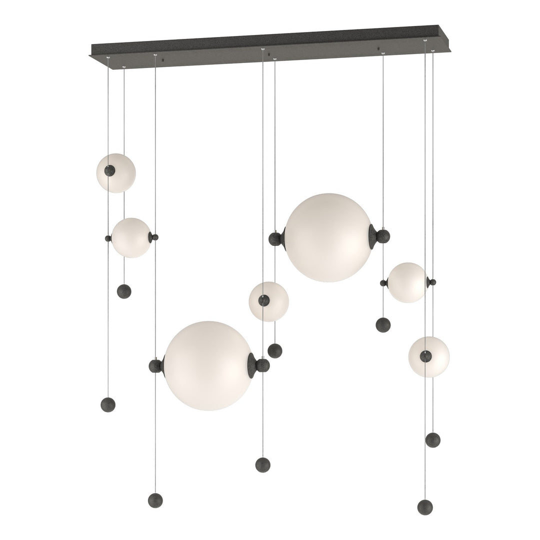 Hubbardton Forge Canada - 139054-LED-STND-20-GG0694 - LED Pendant - Abacus - Natural Iron