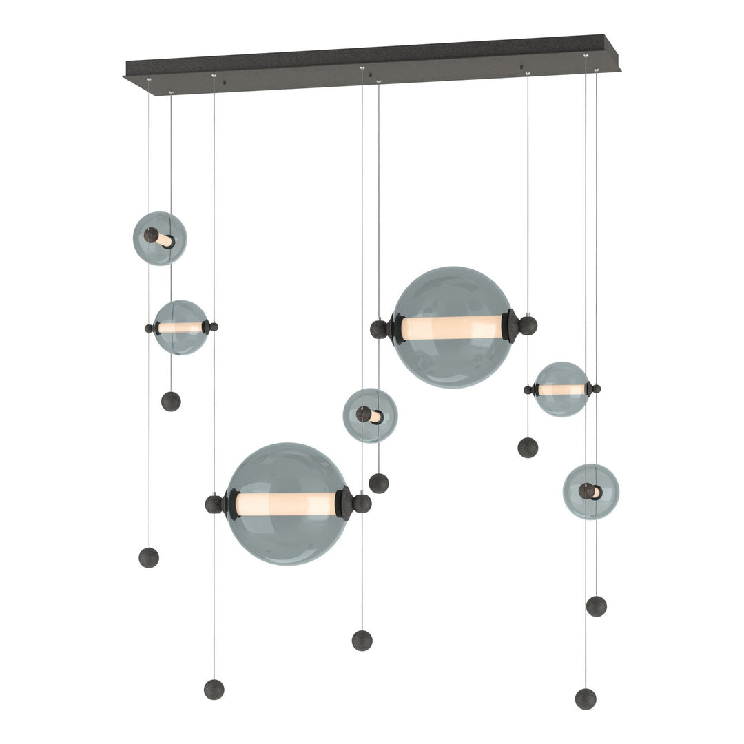 Hubbardton Forge Canada - 139054-LED-STND-20-YL0694 - LED Pendant - Abacus - Natural Iron