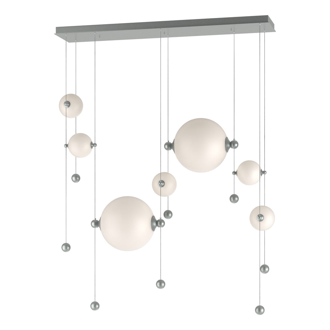Hubbardton Forge Canada - 139054-LED-STND-82-GG0694 - LED Pendant - Abacus - Vintage Platinum
