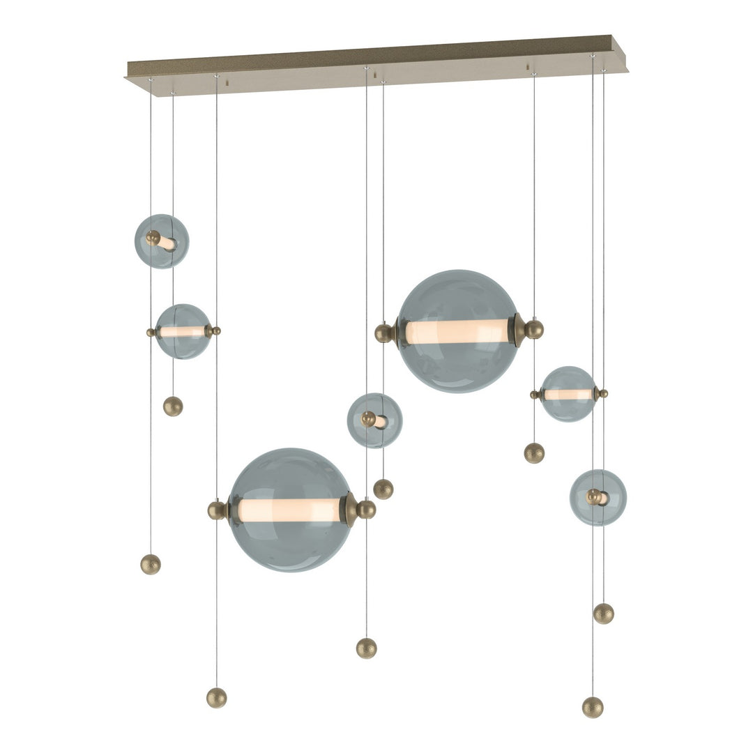 Hubbardton Forge Canada - 139054-LED-STND-84-YL0694 - LED Pendant - Abacus - Soft Gold