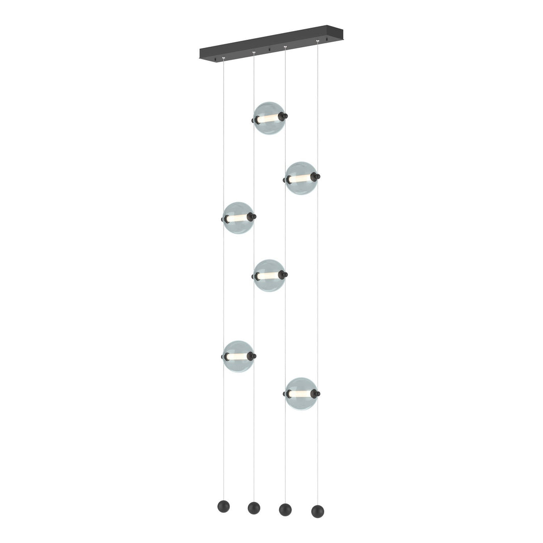 Hubbardton Forge Canada - 139055-LED-STND-10-YL0668 - LED Pendant - Abacus - Black
