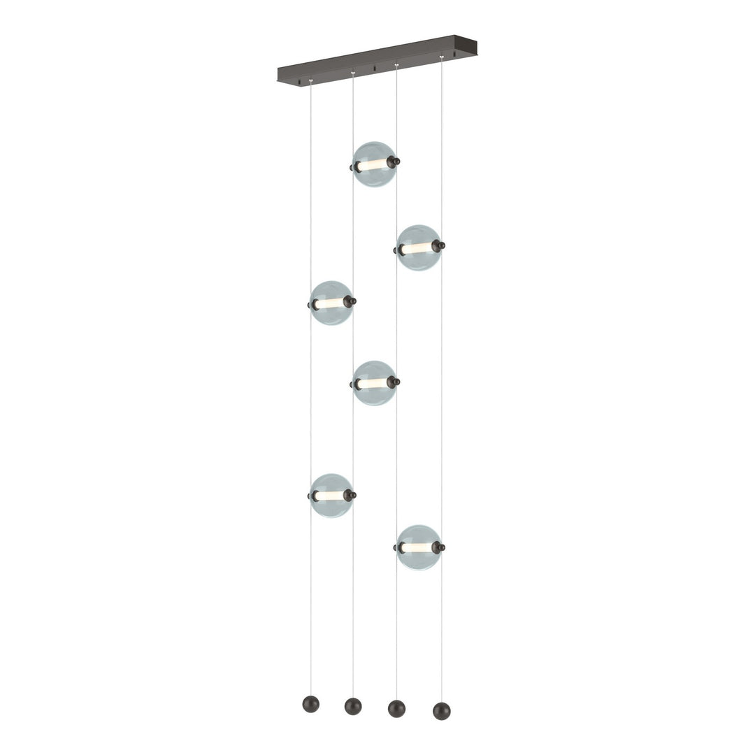 Hubbardton Forge Canada - 139055-LED-STND-14-YL0668 - LED Pendant - Abacus - Oil Rubbed Bronze