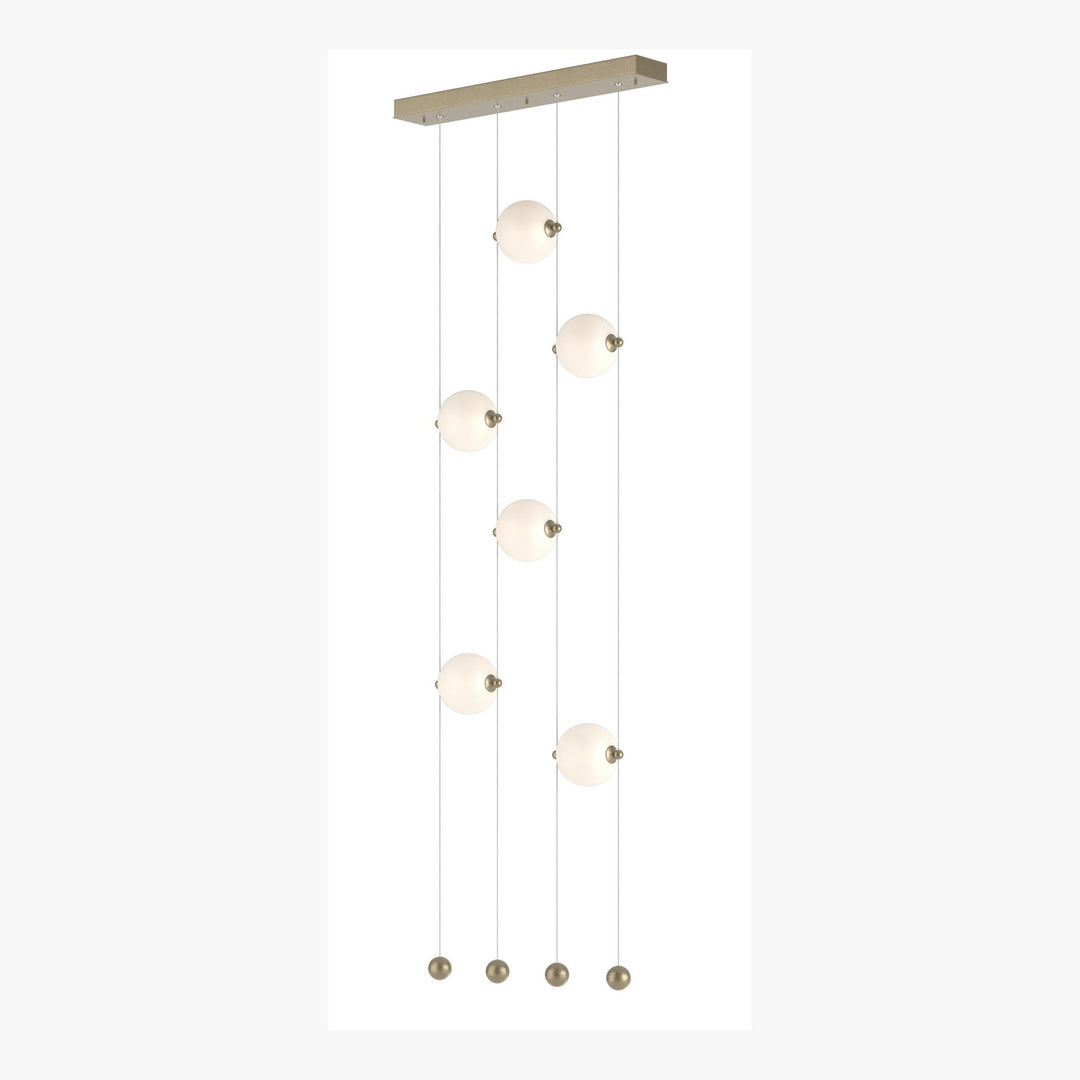 Hubbardton Forge Canada - 139055-LED-STND-84-GG0668 - LED Pendant - Abacus - Soft Gold