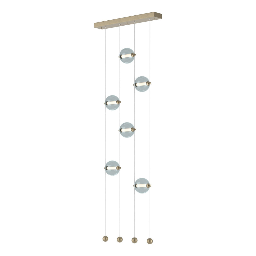 Hubbardton Forge Canada - 139055-LED-STND-84-YL0668 - LED Pendant - Abacus - Soft Gold