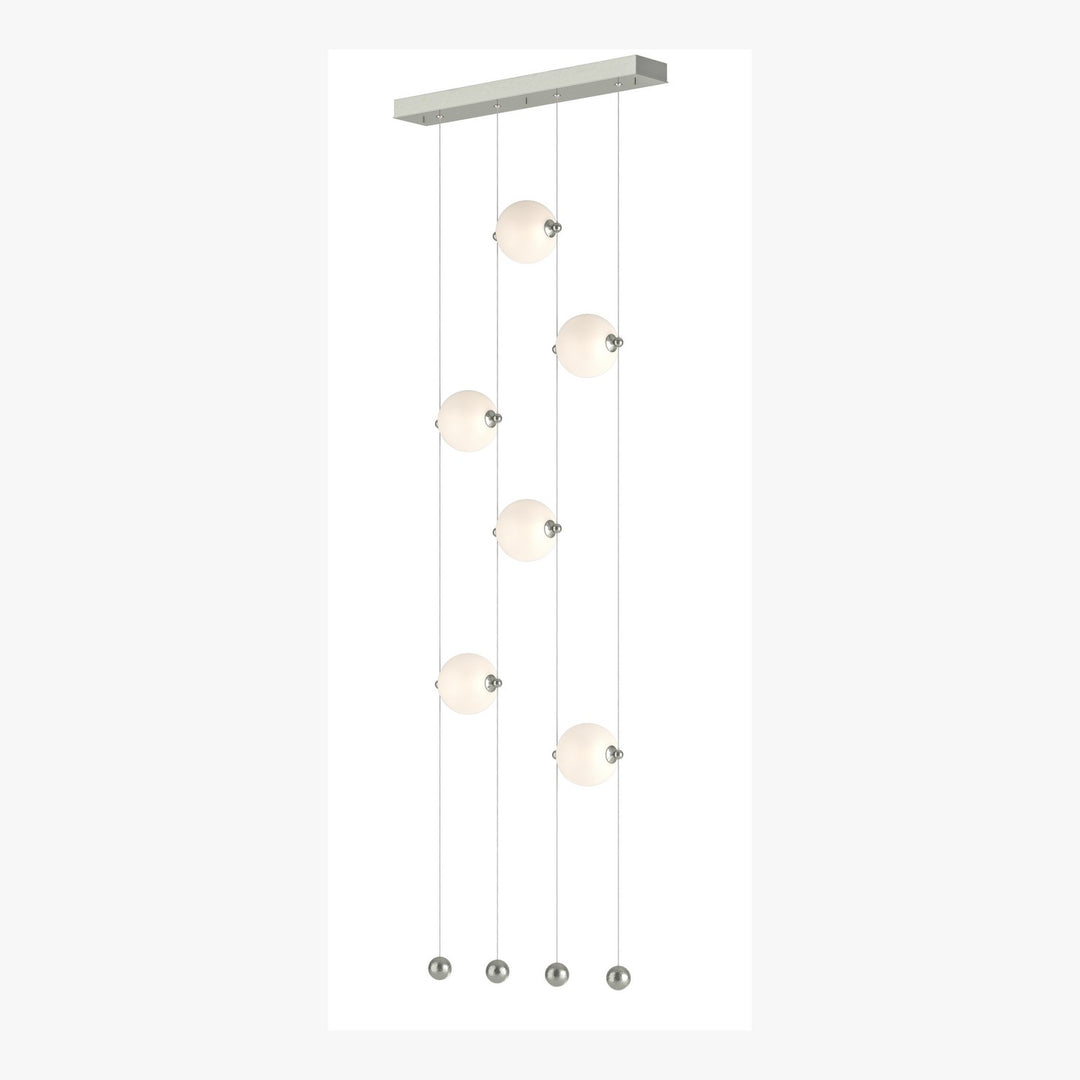 Hubbardton Forge Canada - 139055-LED-STND-85-GG0668 - LED Pendant - Abacus - Sterling