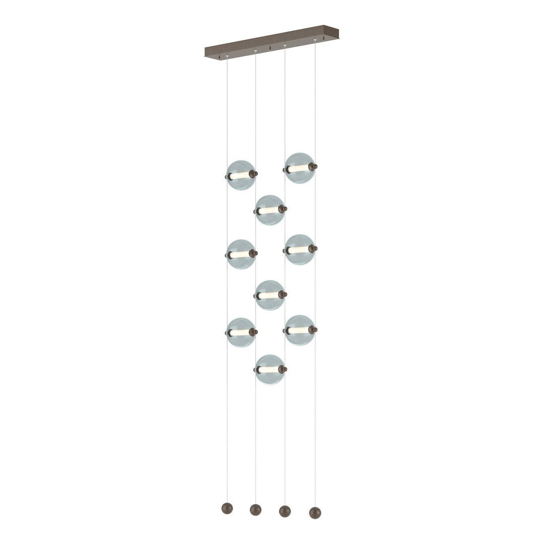 Hubbardton Forge Canada - 139057-LED-STND-05-YL0668 - LED Pendant - Abacus - Bronze