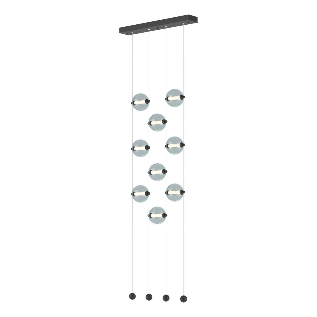 Hubbardton Forge Canada - 139057-LED-STND-10-YL0668 - LED Pendant - Abacus - Black