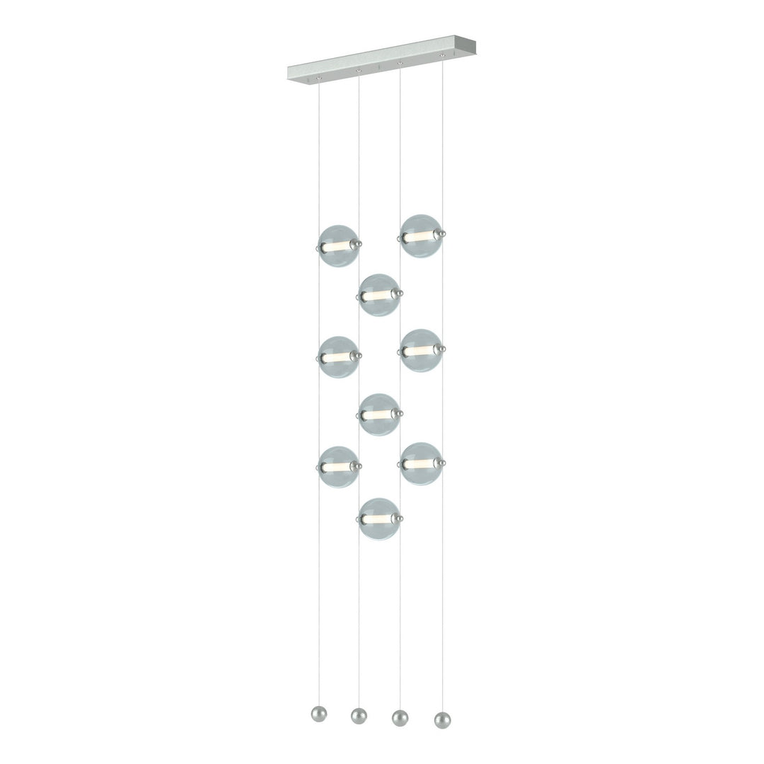 Hubbardton Forge Canada - 139057-LED-STND-82-YL0668 - LED Pendant - Abacus - Vintage Platinum