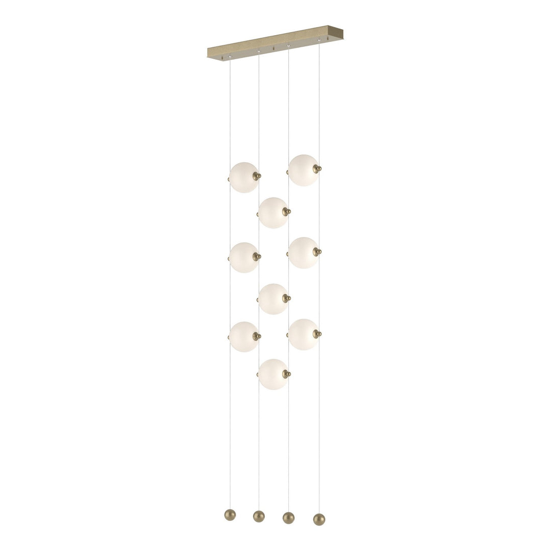 Hubbardton Forge Canada - 139057-LED-STND-84-GG0668 - LED Pendant - Abacus - Soft Gold