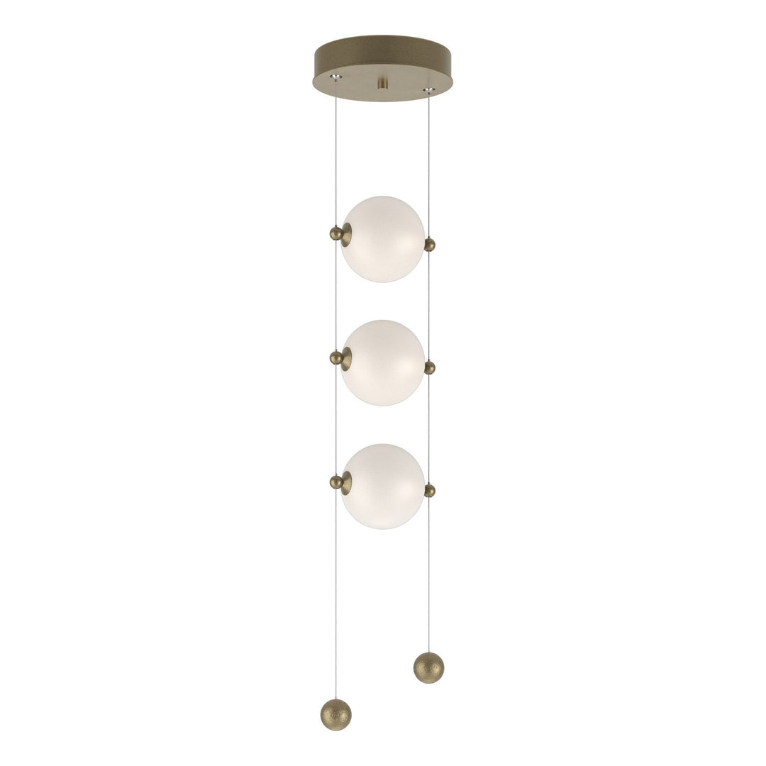 Hubbardton Forge Canada - 139059-LED-STND-84-GG0668 - LED Pendant - Abacus - Soft Gold