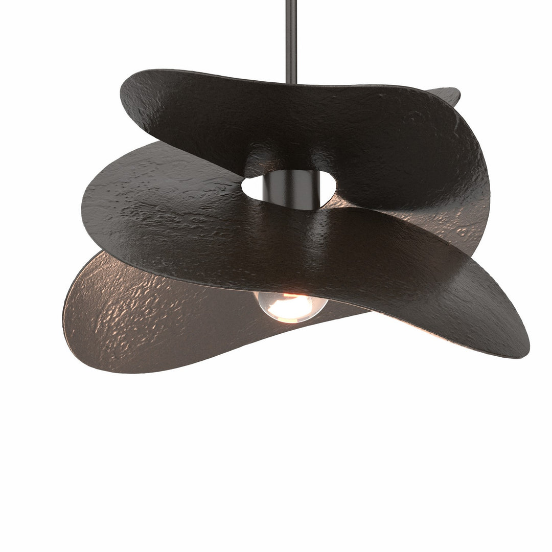 Hubbardton Forge Canada - 139450-SKT-MULT-14 - One Light Pendant - Hibiscus - Oil Rubbed Bronze