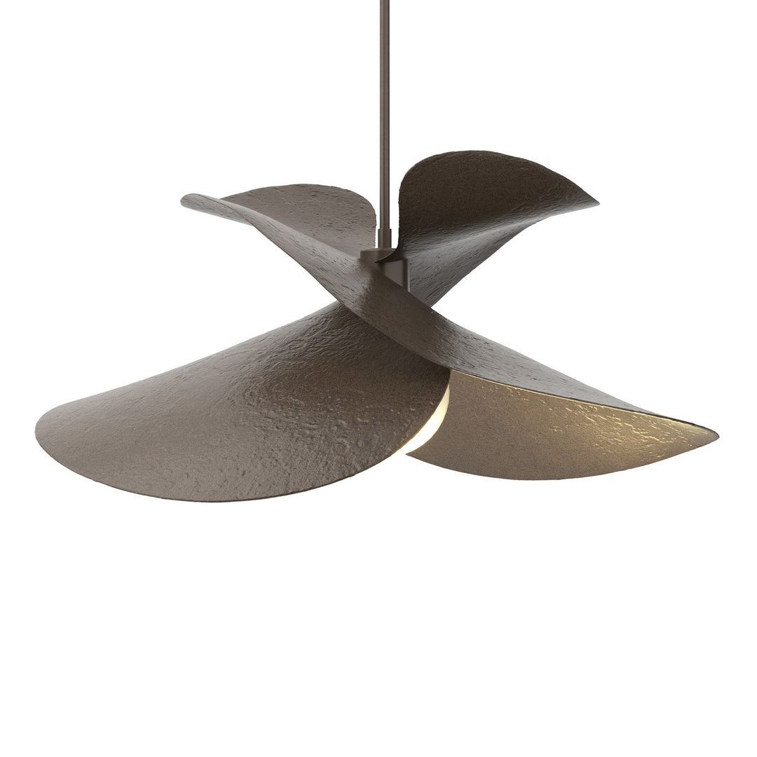Hubbardton Forge Canada - 139455-SKT-MULT-05 - One Light Pendant - Hibiscus - Bronze