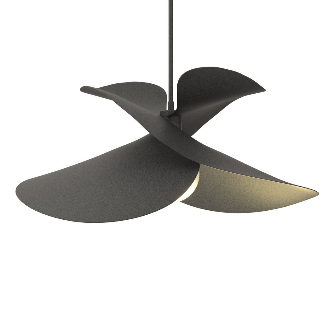 Hubbardton Forge Canada - 139455-SKT-MULT-20 - One Light Pendant - Hibiscus - Natural Iron