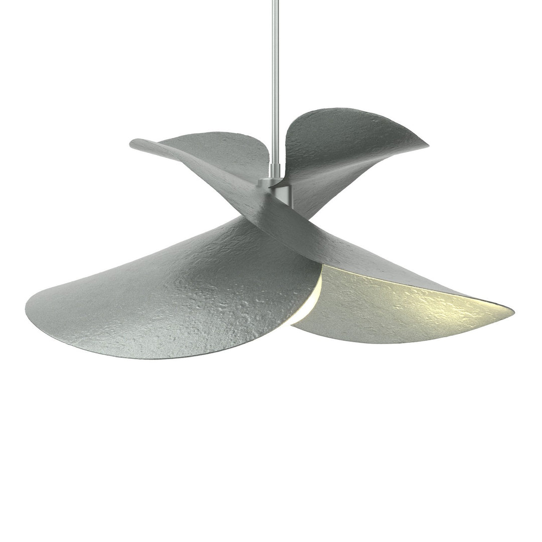 Hubbardton Forge Canada - 139455-SKT-MULT-82 - One Light Pendant - Hibiscus - Vintage Platinum