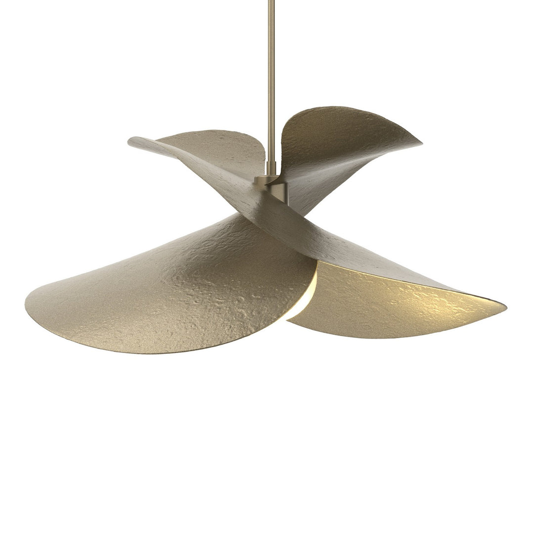 Hubbardton Forge Canada - 139455-SKT-MULT-84 - One Light Pendant - Hibiscus - Soft Gold