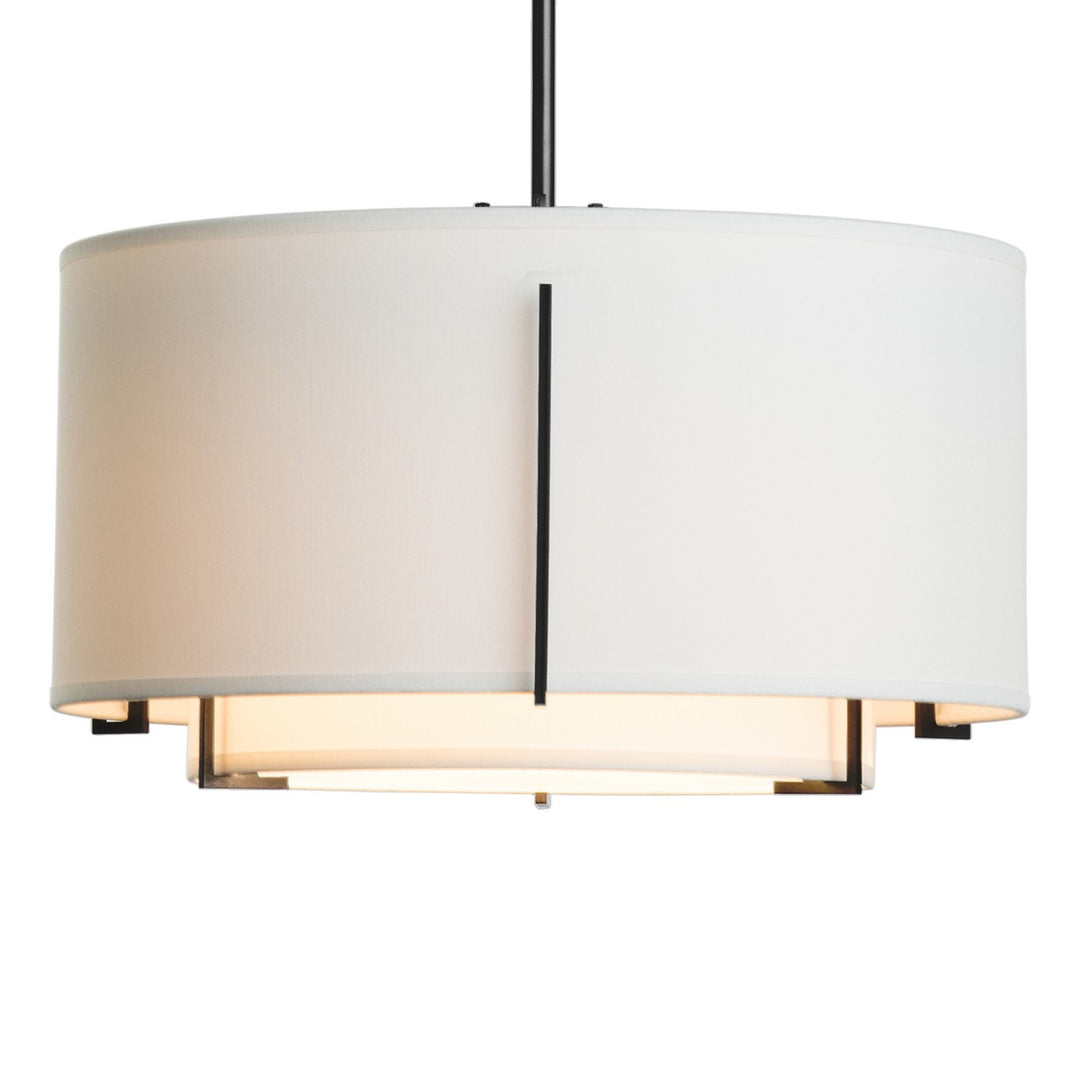 Hubbardton Forge Canada - 139602-SKT-MULT-10-SF1099-SF1590 - One Light Pendant - Exos - Black