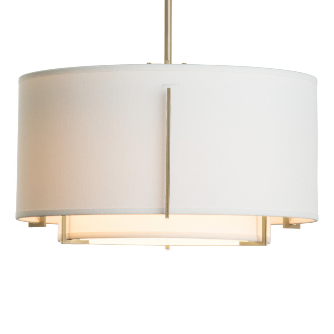 Hubbardton Forge Canada - 139602-SKT-MULT-84-SF1099-SF1590 - One Light Pendant - Exos - Soft Gold