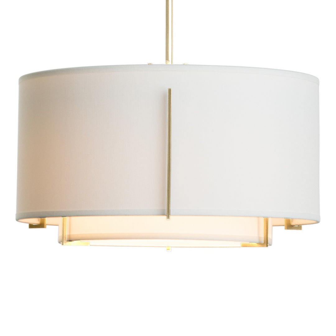 Hubbardton Forge Canada - 139602-SKT-MULT-86-SF1099-SF1590 - One Light Pendant - Exos - Modern Brass
