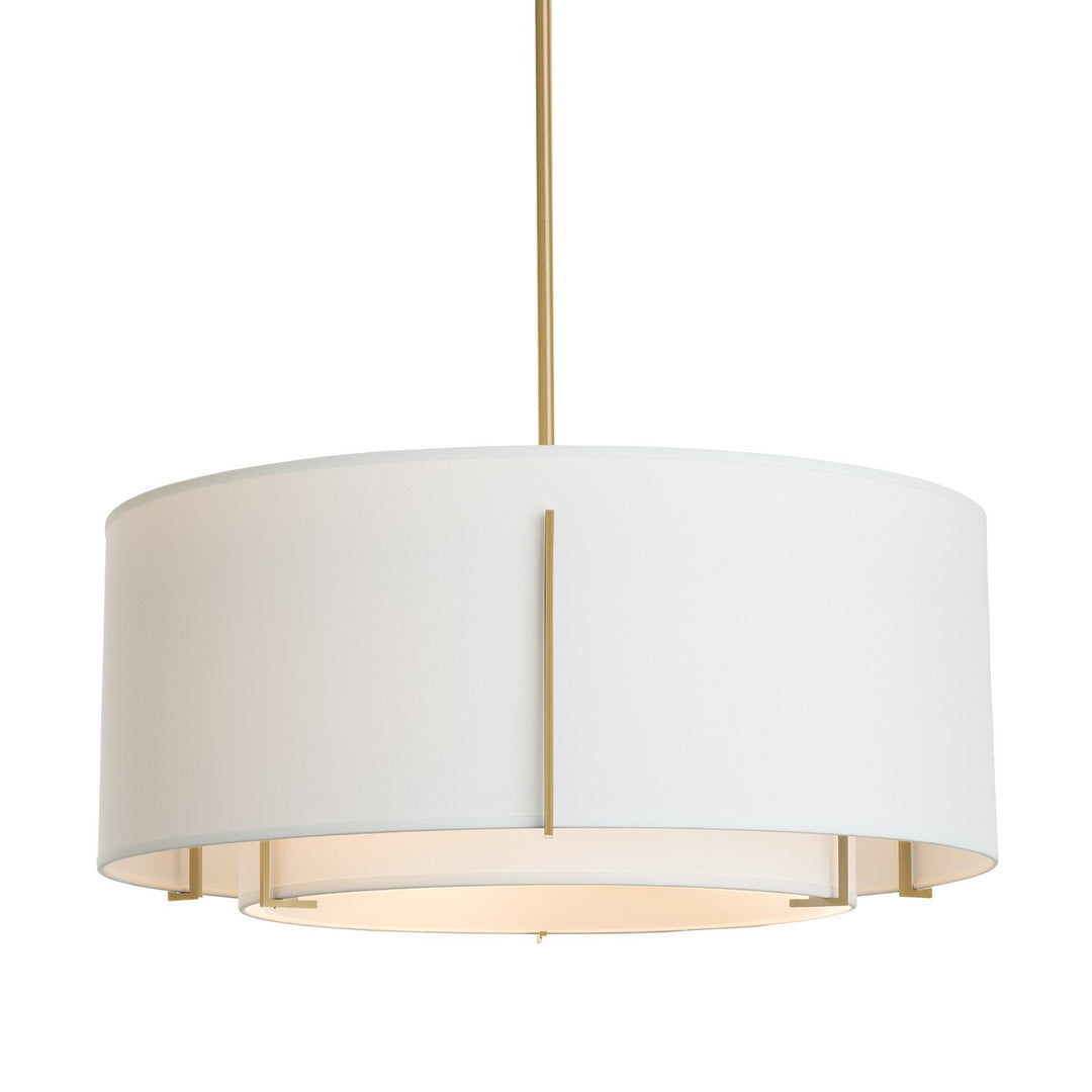 Hubbardton Forge Canada - 139605-SKT-MULT-82-SF1590-SF2290 - Three Light Pendant - Exos - Vintage Platinum