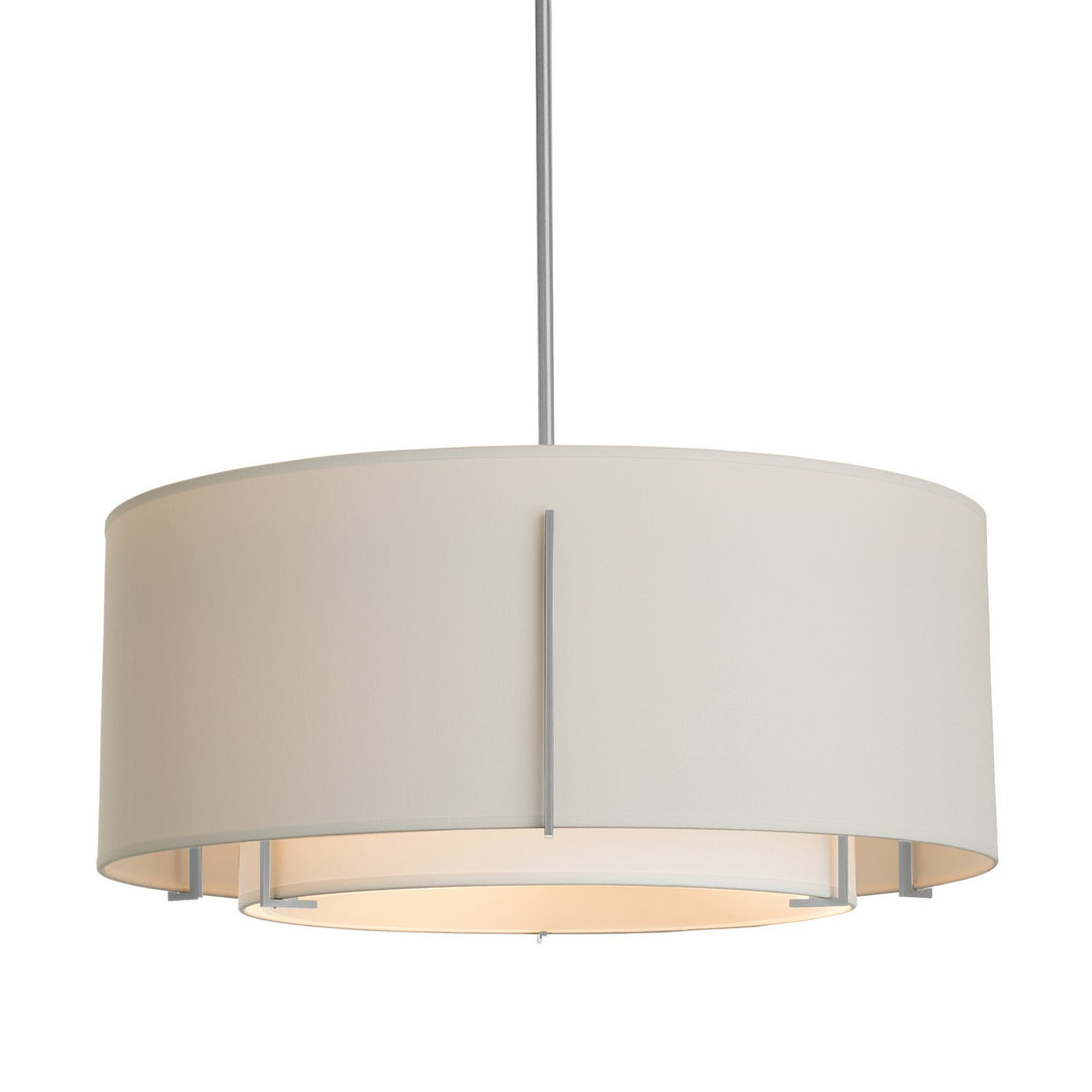 Hubbardton Forge Canada - 139605-SKT-MULT-84-SF1590-SE2290 - Three Light Pendant - Exos - Soft Gold